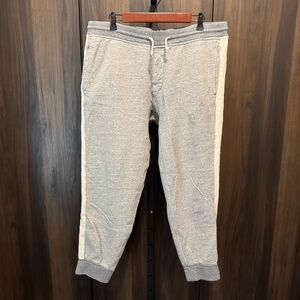 Wallace & Barnes J.Crew Heather Grey Colorblock Sweatpants Size Large